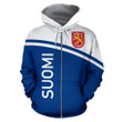 Finland All Over Hoodie - Suomi Curve Version NVD1256