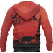 3D All Over Printed Canada Animal Hoodie 01 PL125
