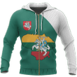 Lithuania Map Special Pullover Hoodie
