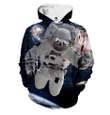 3D ALL OVER PRINT ASTRONAUT SLOTH NTH190735