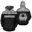 Cancer Zodiac - Poly All Over Hoodie Black Version NTH140849