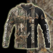 Deer Hunting 3D All Over Printed Shirts for Men and Women TT140810