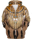 Native Patterns Feathers 3D Full Printing Hoodie TT120810