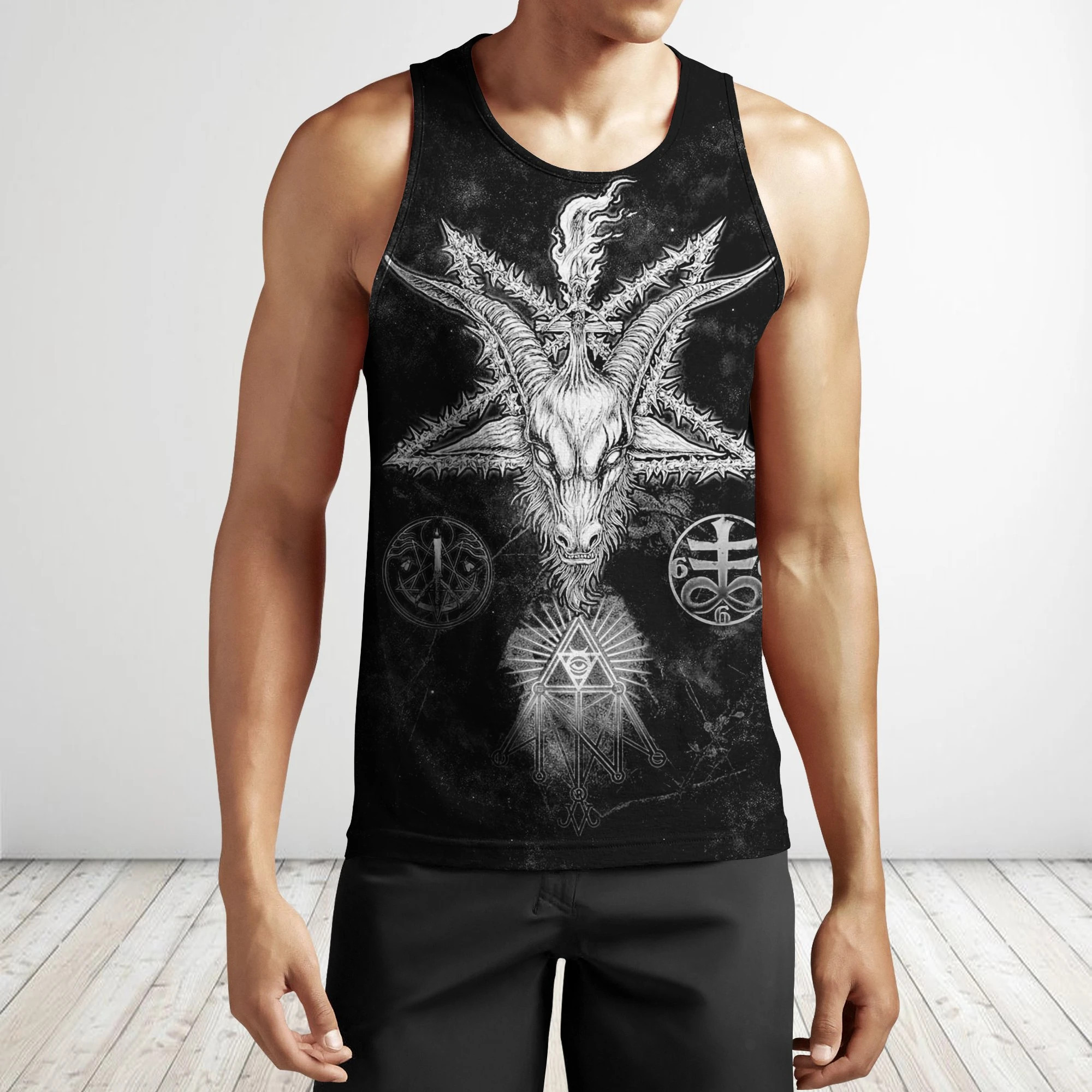 Satanic Devil 3D All Over Printed Hoodie Shirts For Men And Women MP750-Apparel-MP-Hoodie-S-Vibe Cosy™