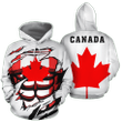 Canada In Me All-Over Hoodie White PL