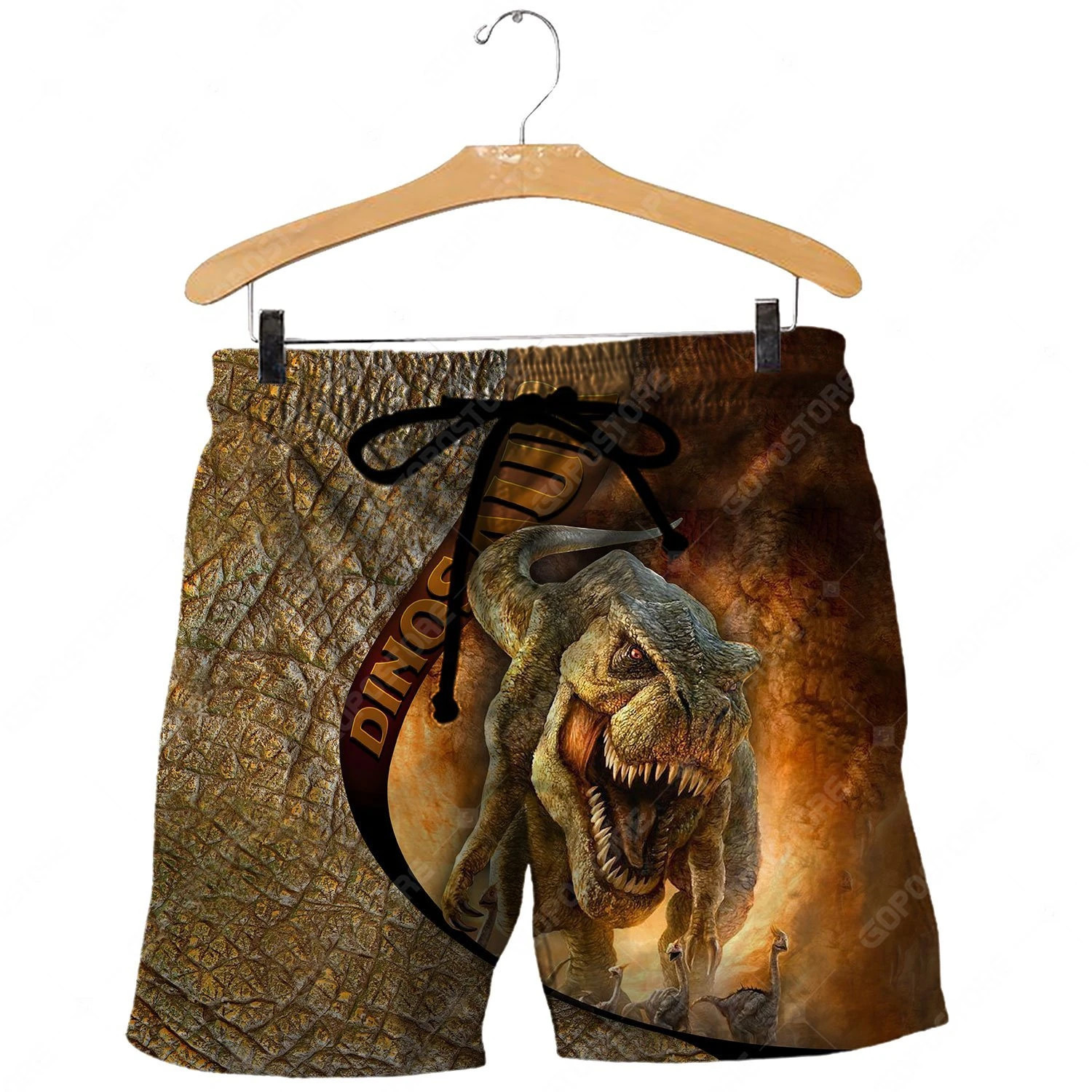 CARNIVOROUS DINOSAURS 3D ALL OVER PRINTED SHIRTS MP911-Apparel-MP-Shorts-S-Vibe Cosy™