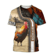 Rooster 3D All Over Printed Shirts for Men and Women AM261226
