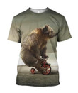 Love bear 3D all over printer shirts for man and women JJ241202 PL