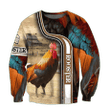 Rooster 3D All Over Printed Shirts for Men and Women AM261226