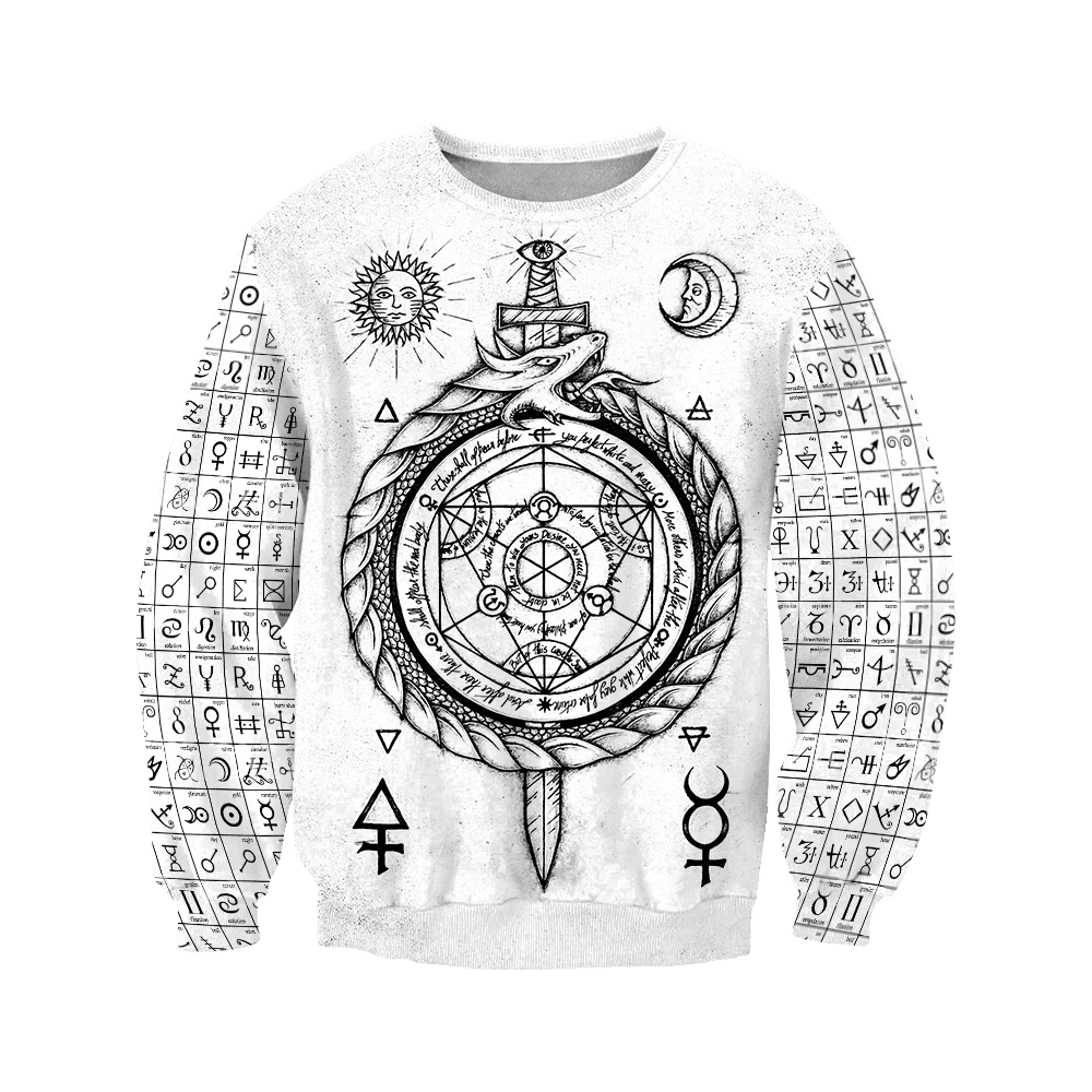 Alchemy 3D All Over Printed Shirts Hoodie JJ030102-Apparel-MP-Sweatshirts-S-Vibe Cosy™