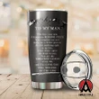 Personalization I'll love you till the end of the line Fishing Gift stainless steel tumbler HC28102 - Amaze Style™-Tumbler