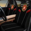 US Marine Corps 3D design print car seat covers Proud Military