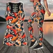 Koi Fish on skin Camo Combo Legging + Tank fishing outfit for women TR270303 - Amaze Style™-Apparel