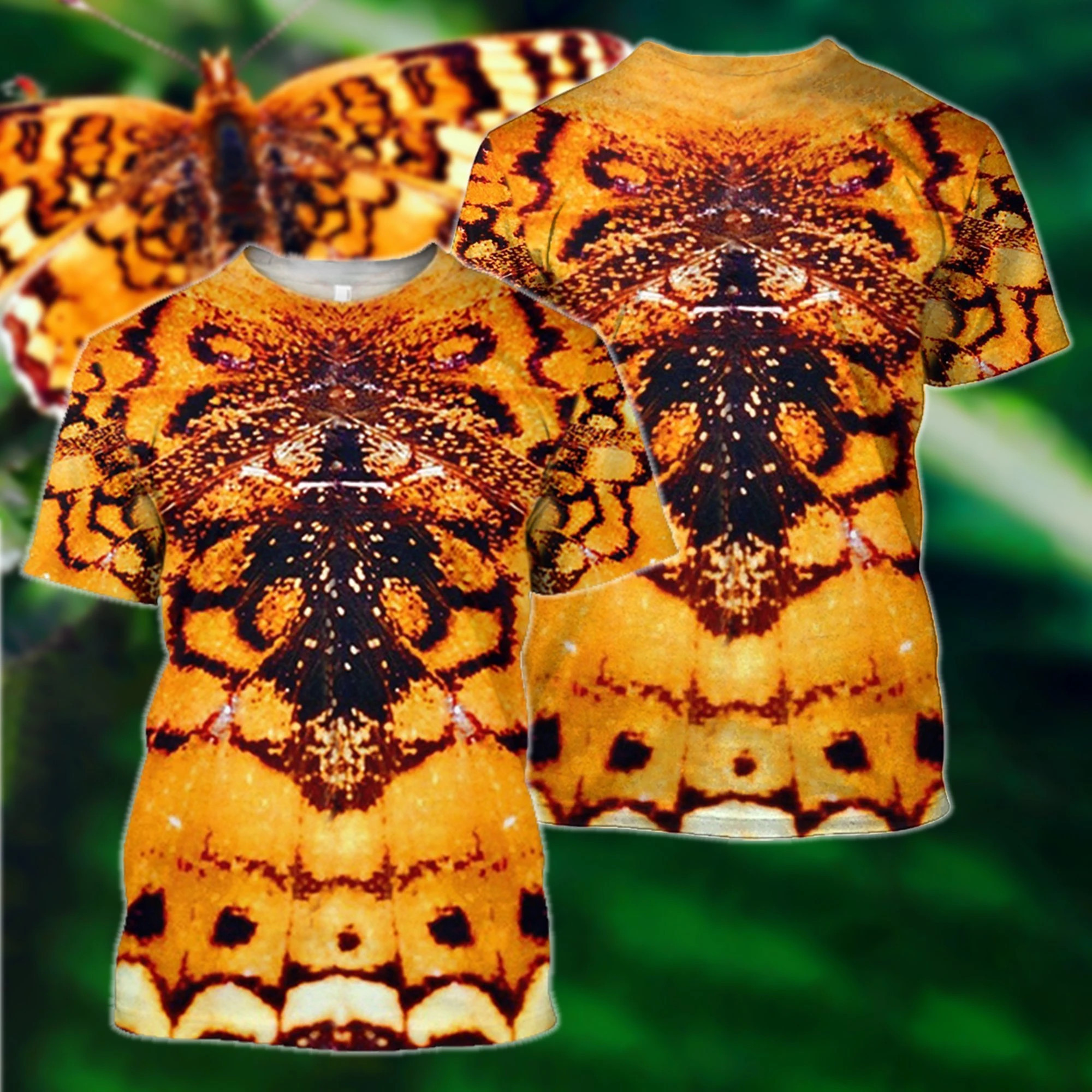 3D All Over Print Yellow Butterfly Hoodie NNK