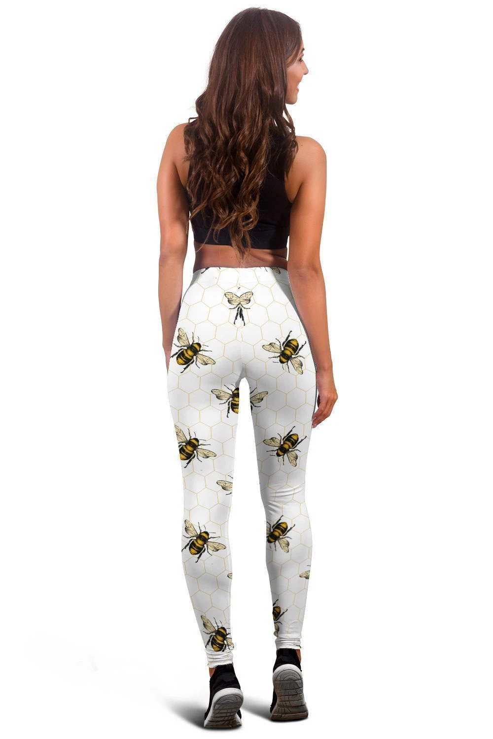 3D All Over Print Many Bee Legging