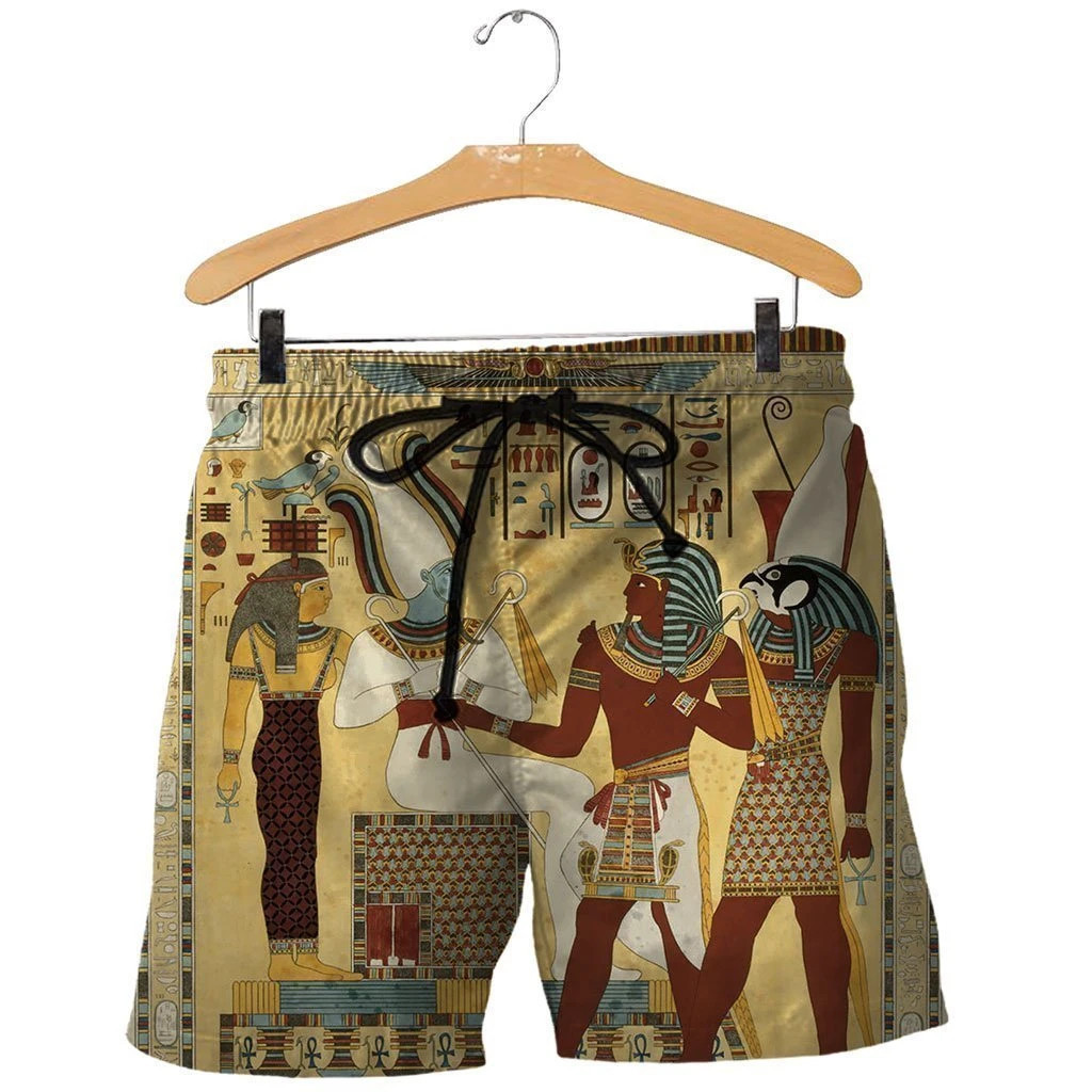3D All Over Printed Egyptian Shirts and Shorts HP005