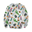 3D All Over Printed Cute Cactus flower Shirts