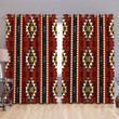 Native American Pattern Blackout Thermal Grommet Window Curtains Pi190509-Curtains-MP-52'' x 63''-Vibe Cosy™
