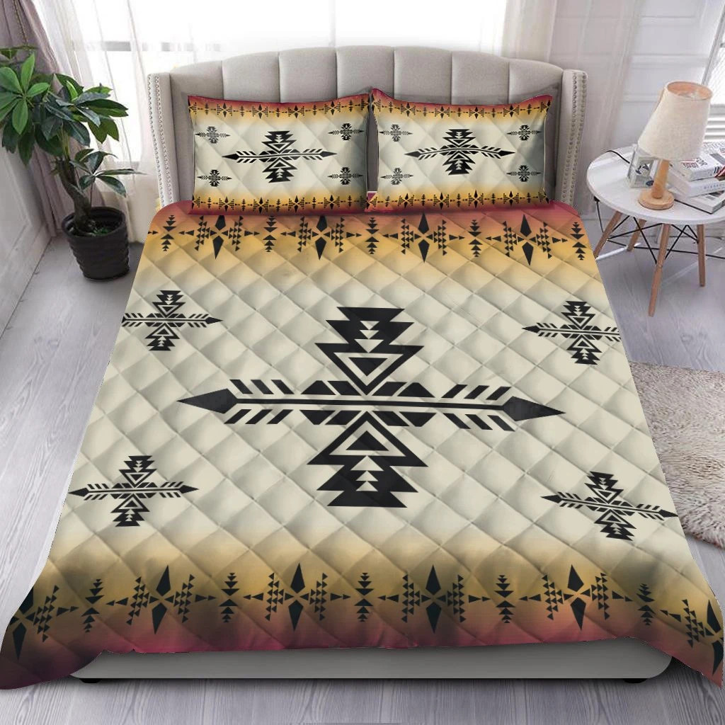 Native American Pow Wow Quilt Bedding Set Pi190512S1-Quilt-MP-Twin-Vibe Cosy™