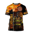 Brave Firefighter 3D All Over Printed Hoodie Shirt MP200305-MP-T-Shirt-S-Vibe Cosy™