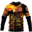 Brave Firefighter 3D All Over Printed Hoodie Shirt MP200305-MP-Zip-up Hoodie-S-Vibe Cosy™