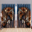 Native Horse Blackout Thermal Grommet Window Curtains TR1605201S-Curtains-MP-52'' x 63''-Vibe Cosy™