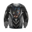 3D Tattoo and Dungeon Dragon Hoodie T Shirt For Men and Women NM050951-Apparel-NM-Sweatshirts-S-Vibe Cosy™