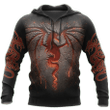 3D Armor Tattoo and Dungeon Dragon Hoodie TShirt for Men and Women NM050918-Apparel-NM-Hoodie-S-Vibe Cosy™