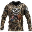 Camo Turkey Hunting Hoodie T-Shirt Sweatshirt for Men and Women NM151105-Apparel-NM-Hoodie-S-Vibe Cosy™