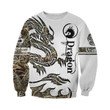 3D Tattoo and Dungeon Dragon Hoodie T Shirt For Men and Women NM050931-Apparel-NM-Sweatshirts-S-Vibe Cosy™