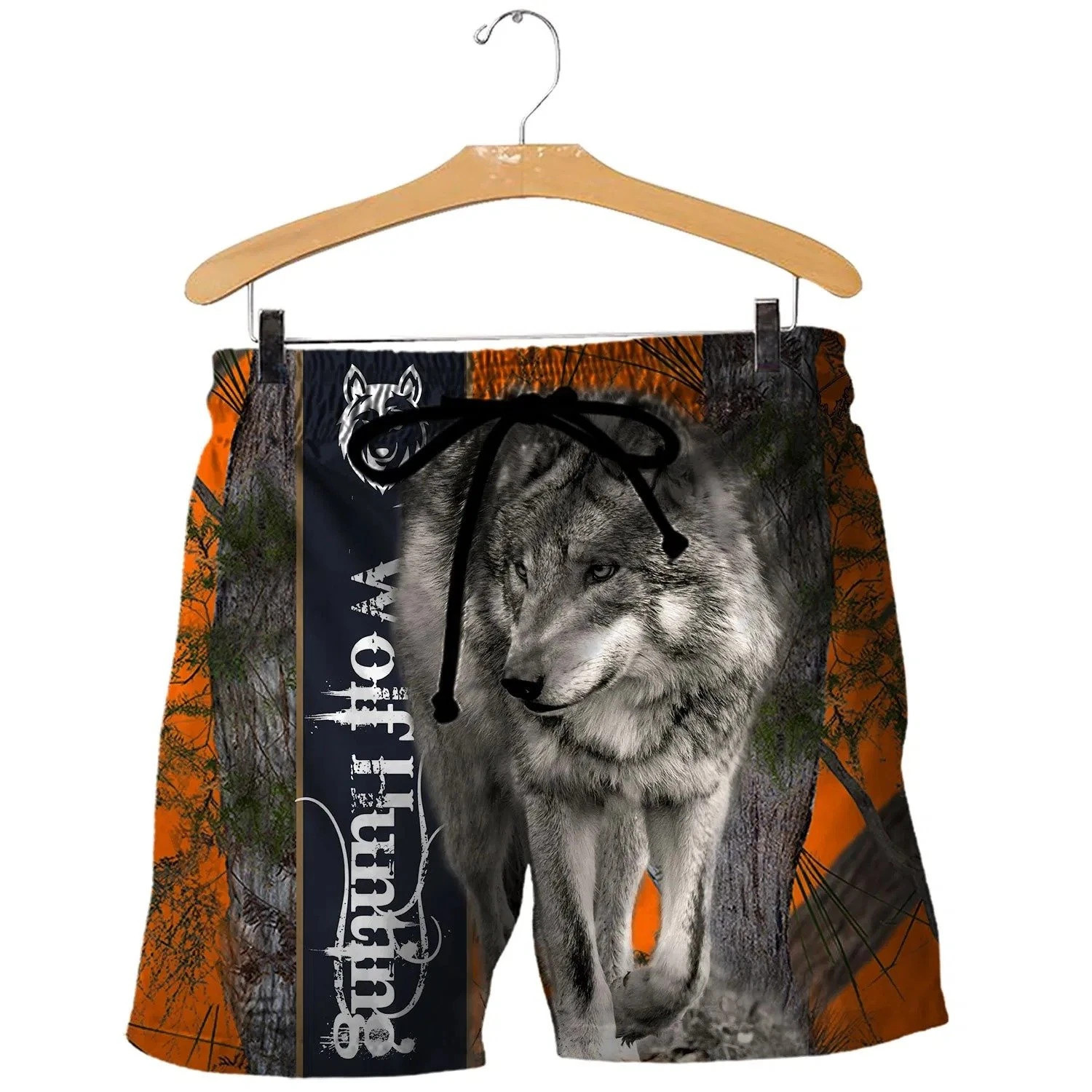 Wolf Hoodie T Shirt For Men and Women NM17042004-Apparel-NM-Shorts-S-Vibe Cosy™