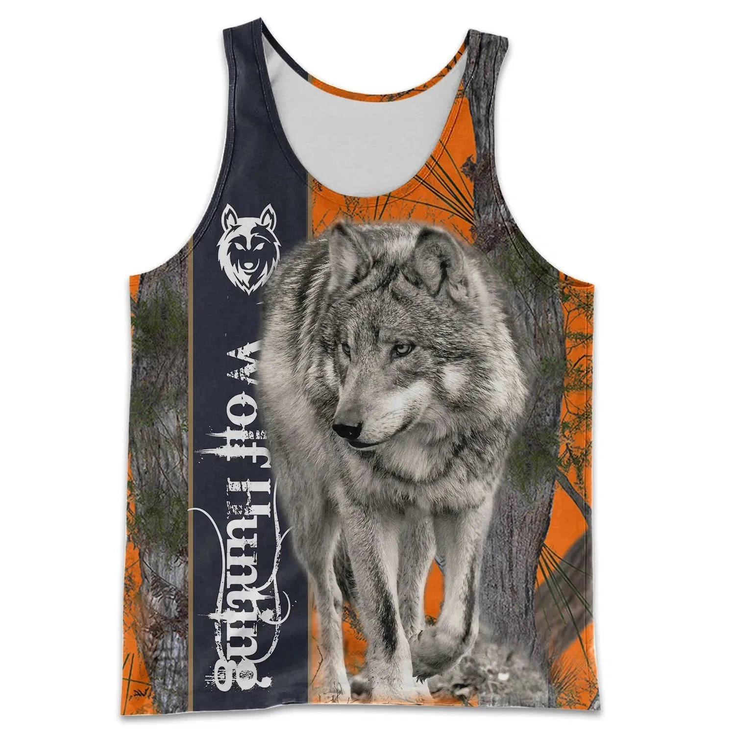 Wolf Hoodie T Shirt For Men and Women NM17042004-Apparel-NM-Tank Top-S-Vibe Cosy™