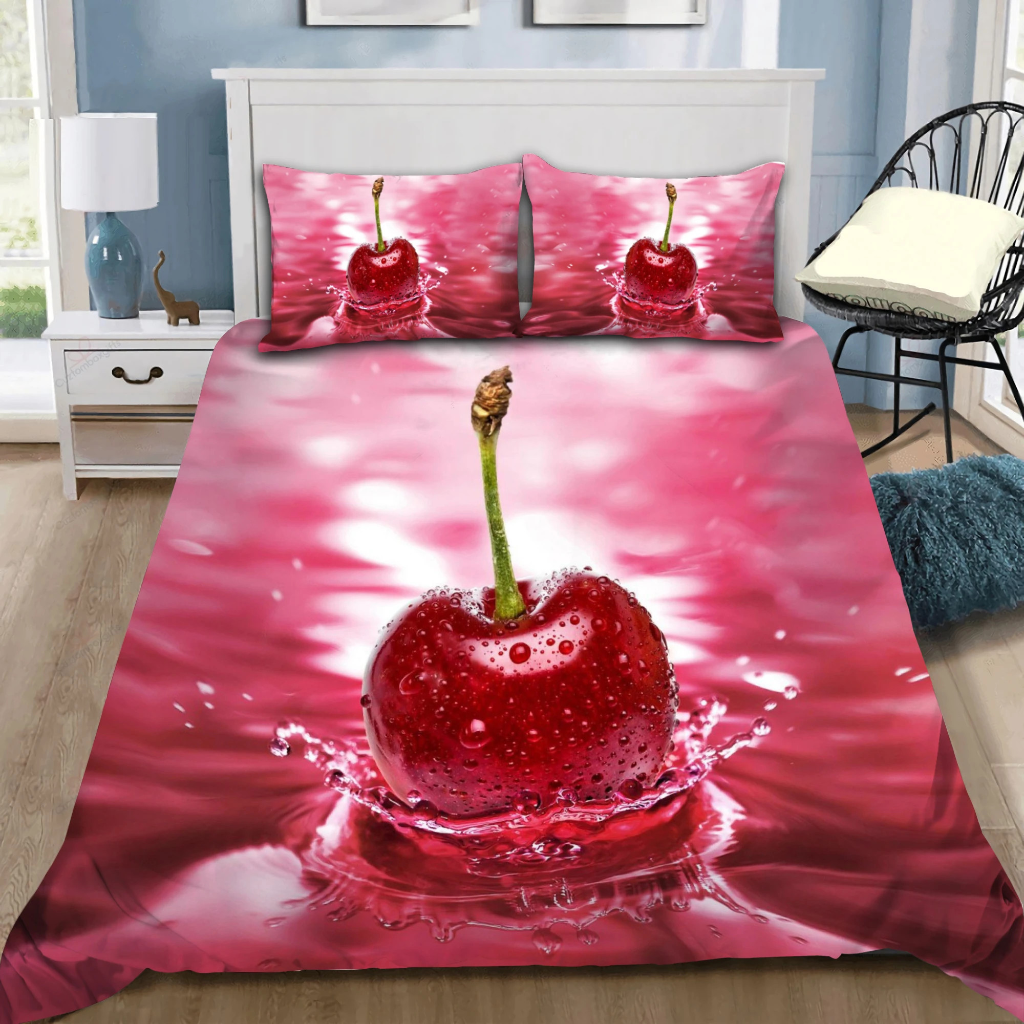 Cherry Bedding Set HAC180604-NM-Bedding Set-NM-Twin-Vibe Cosy™