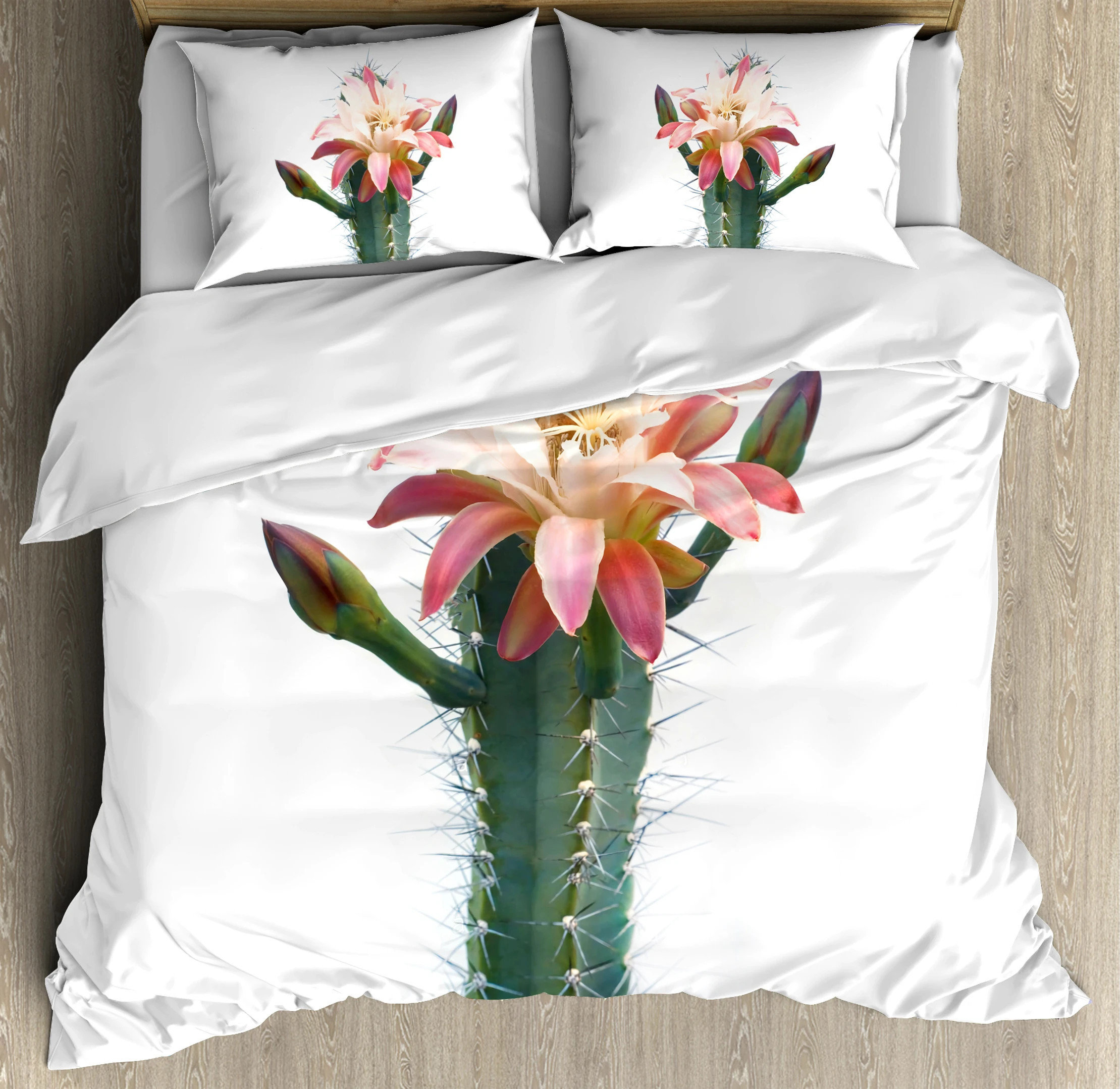 Cactus Gardening Bedding Set HAC180605-NM-Bedding Set-NM-Twin-Vibe Cosy™