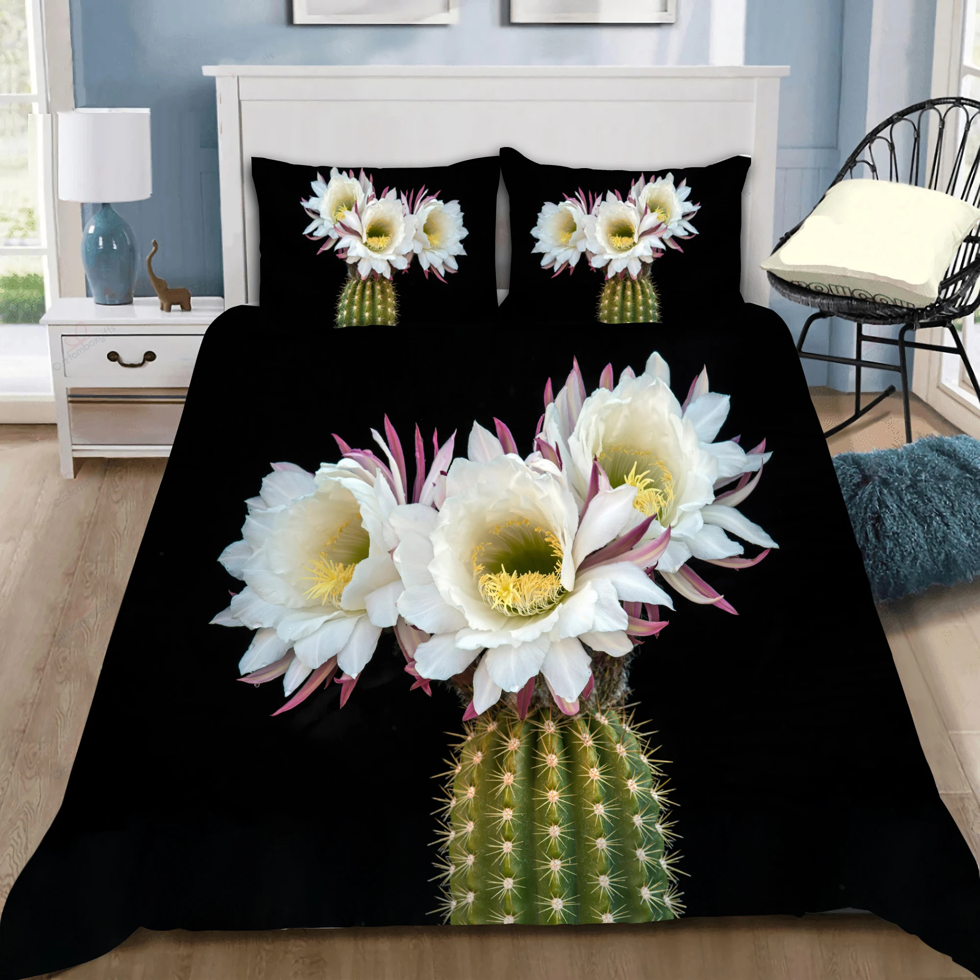 Cactus Gardening Bedding Set HAC180603-NM-Bedding Set-NM-Twin-Vibe Cosy™