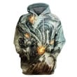 3D Tattoo and Dungeon Dragon Hoodie T Shirt For Men and Women NM050943 - Amaze Style™-Apparel