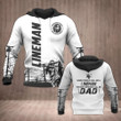 Electrician & Lineman Hoodie T Shirt Sweatshirt For Men and Women NM220307-Apparel-NM-Hoodie-S-Vibe Cosy™