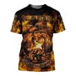 3D Tattoo and Dungeon Dragon Hoodie T Shirt For Men and Women NM050934-Apparel-NM-T-Shirt-S-Vibe Cosy™