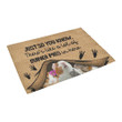 Just So You Know Guinea Pig Easy Clean Welcome DoorMat | Felt And Rubber | DO1405