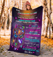 To My Daughter In Law - Premium Blanket