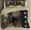Personalized Name Rodeo Bedding Set Bronc Riding Ver 2