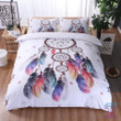 Bohemian Feather Bedding Set - Amaze Style™-Bedding Set