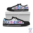 Breast cancer warrior mom low top shoes HG2203 - Amaze Style™-