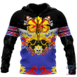 Butterfly Love Skull 3D all over printed for man and women QB05192002 - Amaze Style™-Apparel