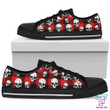 Caro skull pattern low top shoes PL18032018 - Amaze Style™-