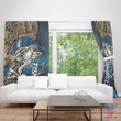 Bass fishing Sport - Blue version Blackout Thermal Grommet Window Curtains TR121102 - Amaze Style™-Curtains