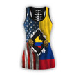 Tmarc Tee Colombia legging + hollow tank combo HG