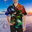 Tmarc Tee Amazing Shark Hippie Hawaii Shirt-ML