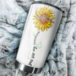 Tmarc Tee Customize Name Sunflower Stainless Steel Tumbler You Are My Sunshine