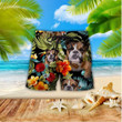 Awesome Bulldogs Combo Hawaii AM072035 - LAM-Apparel-LAM-Short Beach-S-Vibe Cosy™